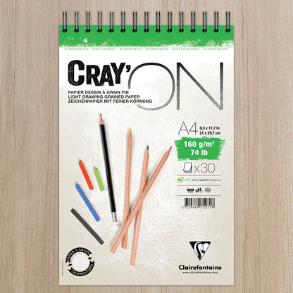 Clairefontaine Cray'ON Drawing Pads