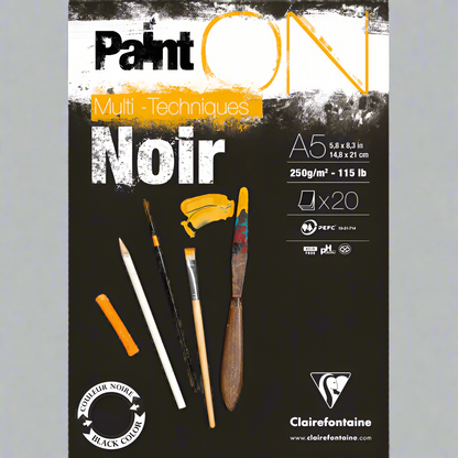 Clairefontaine Paint'On Black Pads