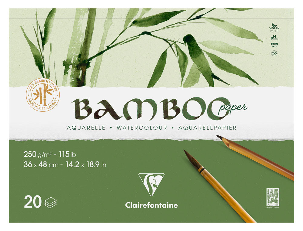 Clairefontaine Bamboo Watercolour Pads