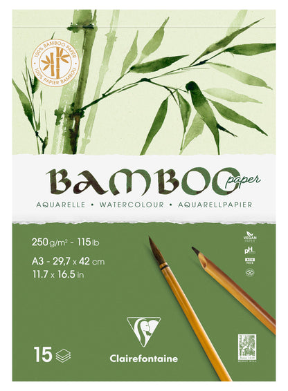 Clairefontaine Bamboo Watercolour Pads