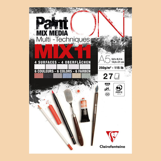 Clairefontaine Paint'On Mix 11 Pads