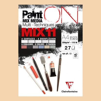 Clairefontaine Paint'On Mix 11 Pads