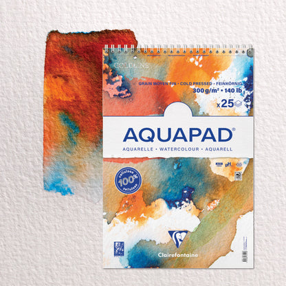 Clairefontaine Goldline Spiral Aquapads