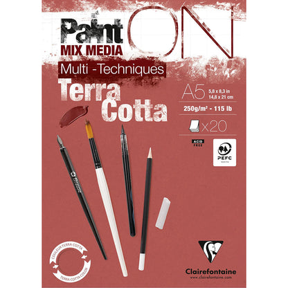 Clairefontaine Paint'On Terracotta Pads