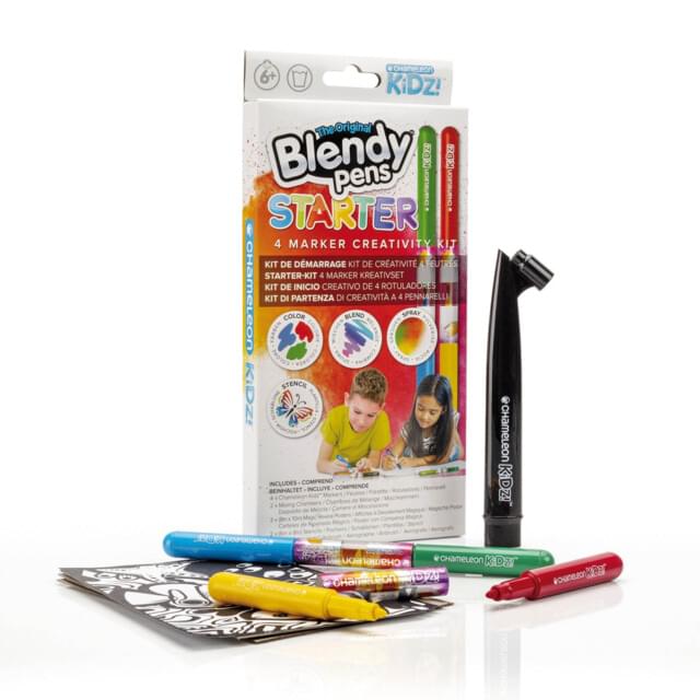 Chameleon Blend & Spray Kidz 4 Colour Travel Kit