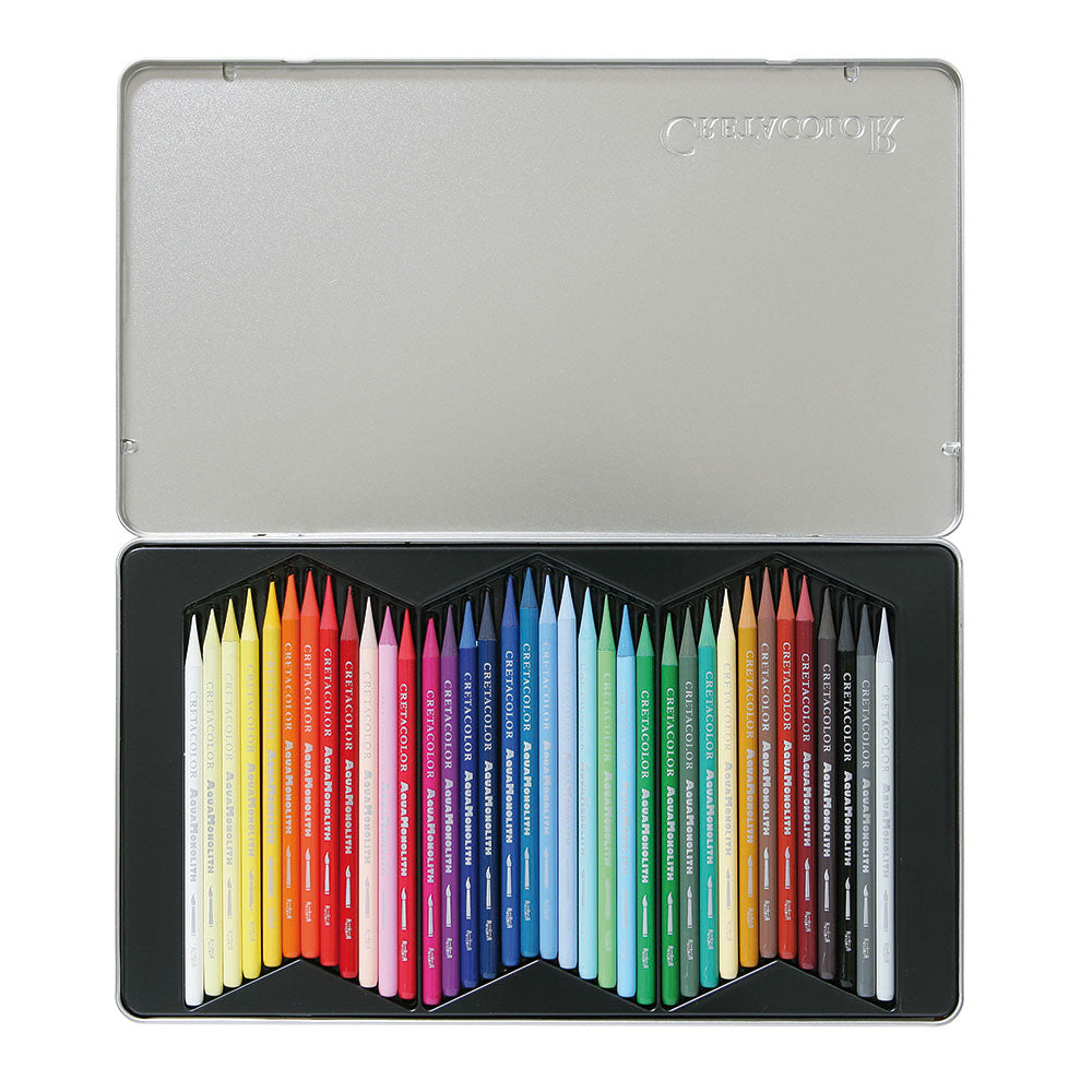 Cretacolor AquaMonolith Woodless Watercolour Pencils I Assorted Sets