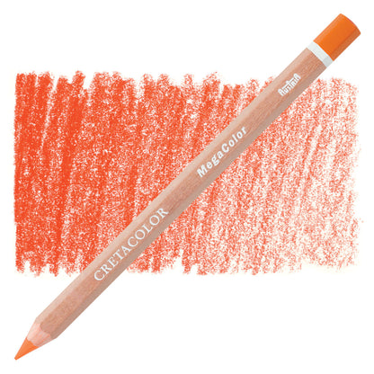 Cretacolor MegaColor Lightfast Coloured Pencils | Single Colours