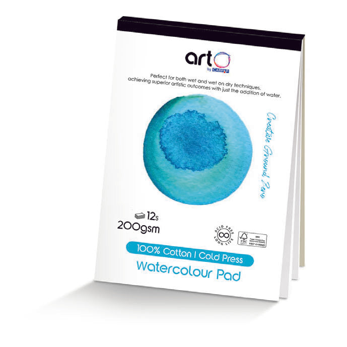Arto 100% Cotton Watercolour Pads
