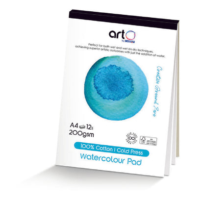 Arto 100% Cotton Watercolour Pads
