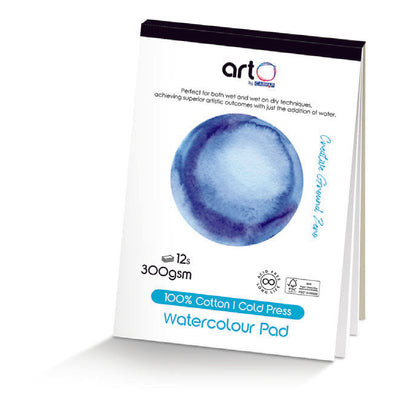 Arto 100% Cotton Watercolour Pads
