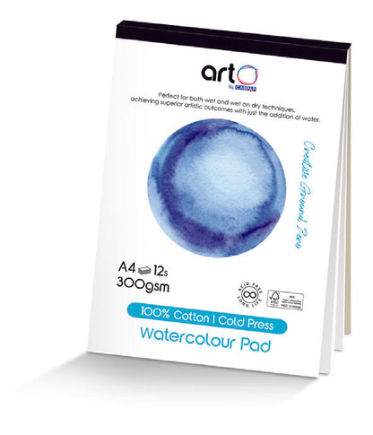 Arto 100% Cotton Watercolour Pads