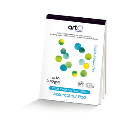 Arto 100% Cellulose Watercolour Pads