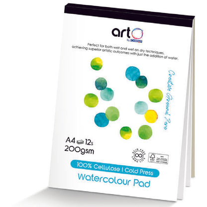 Arto 100% Cellulose Watercolour Pads
