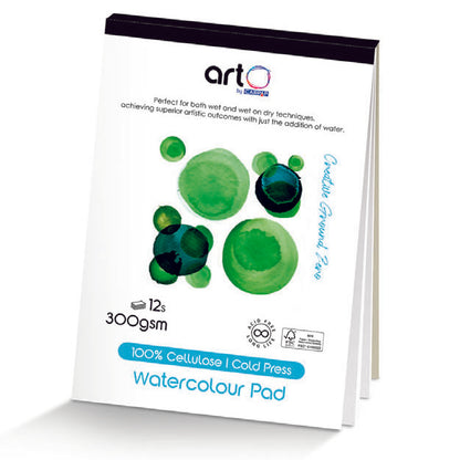 Arto 100% Cellulose Watercolour Pads