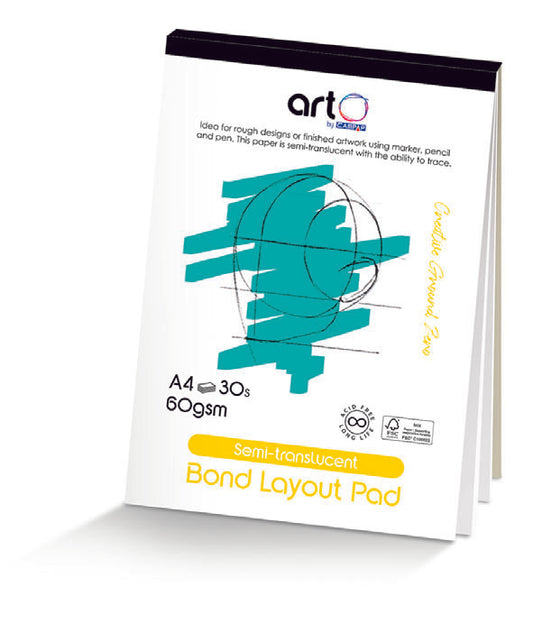 Arto 60gsm Bond Paper Pads