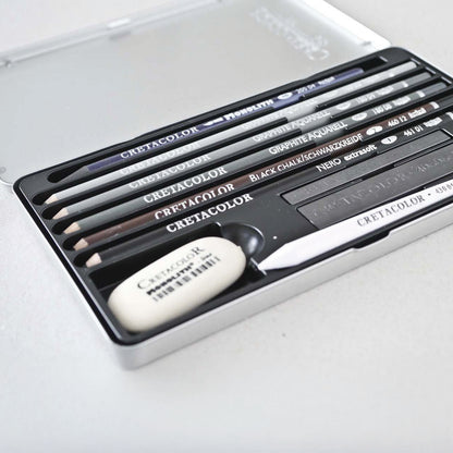 Cretacolor Artino Graphite Tin Set