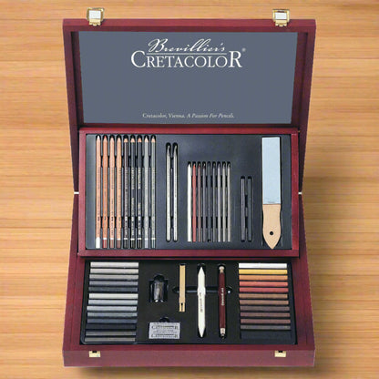 Cretacolor Professional Selection Wooden Box Set
