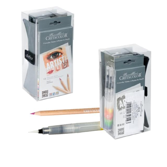 Cretacolor Artist Studio Pencil, Brush & Wrap Set