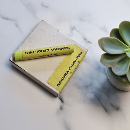 Sakura CrayPas Artist Oil Pastels - Box of  12 Single Colour