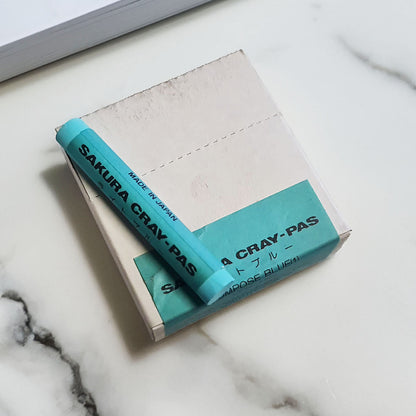 Sakura CrayPas Artist Oil Pastels - Box of  12 Single Colour