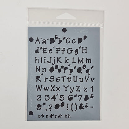 The Crafter's Workshop Templates - Lettering