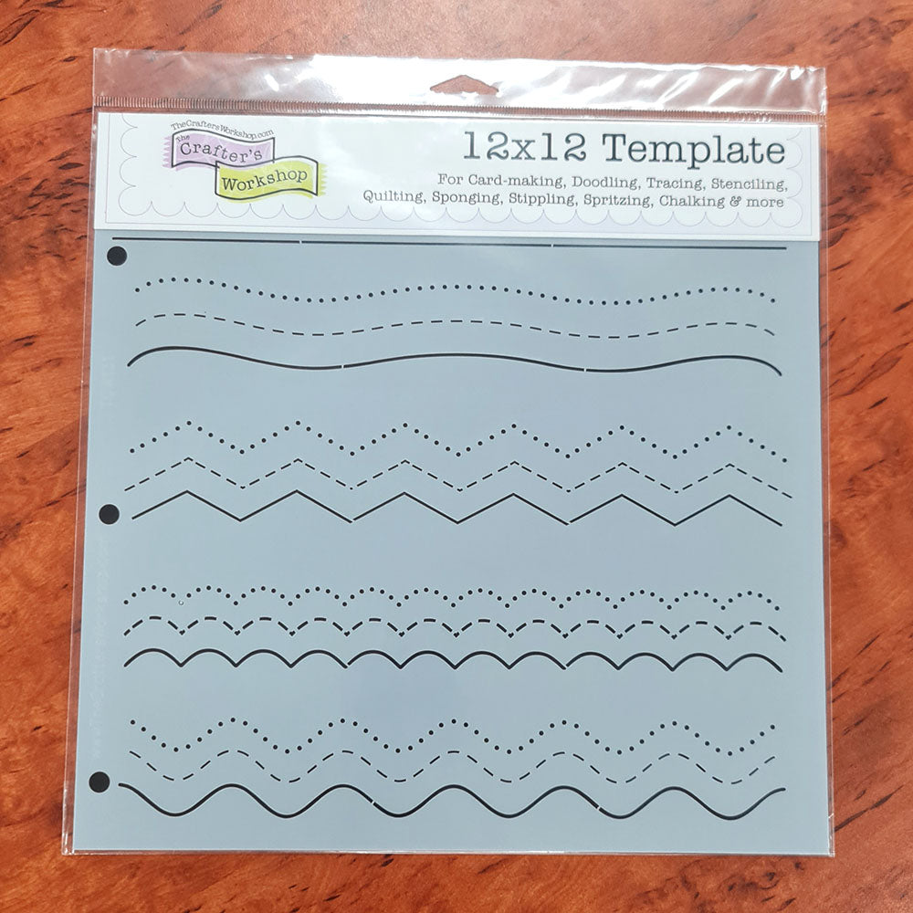 The Crafter's Workshop Templates - Large (12 x 12 inch)