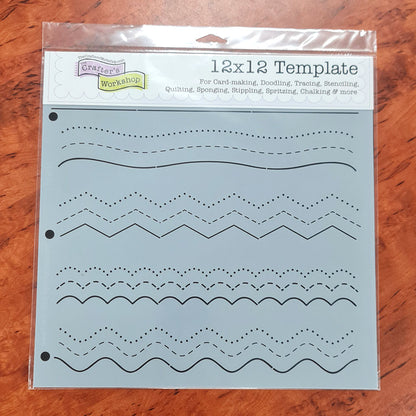 The Crafter's Workshop Templates - Large (12 x 12 inch)