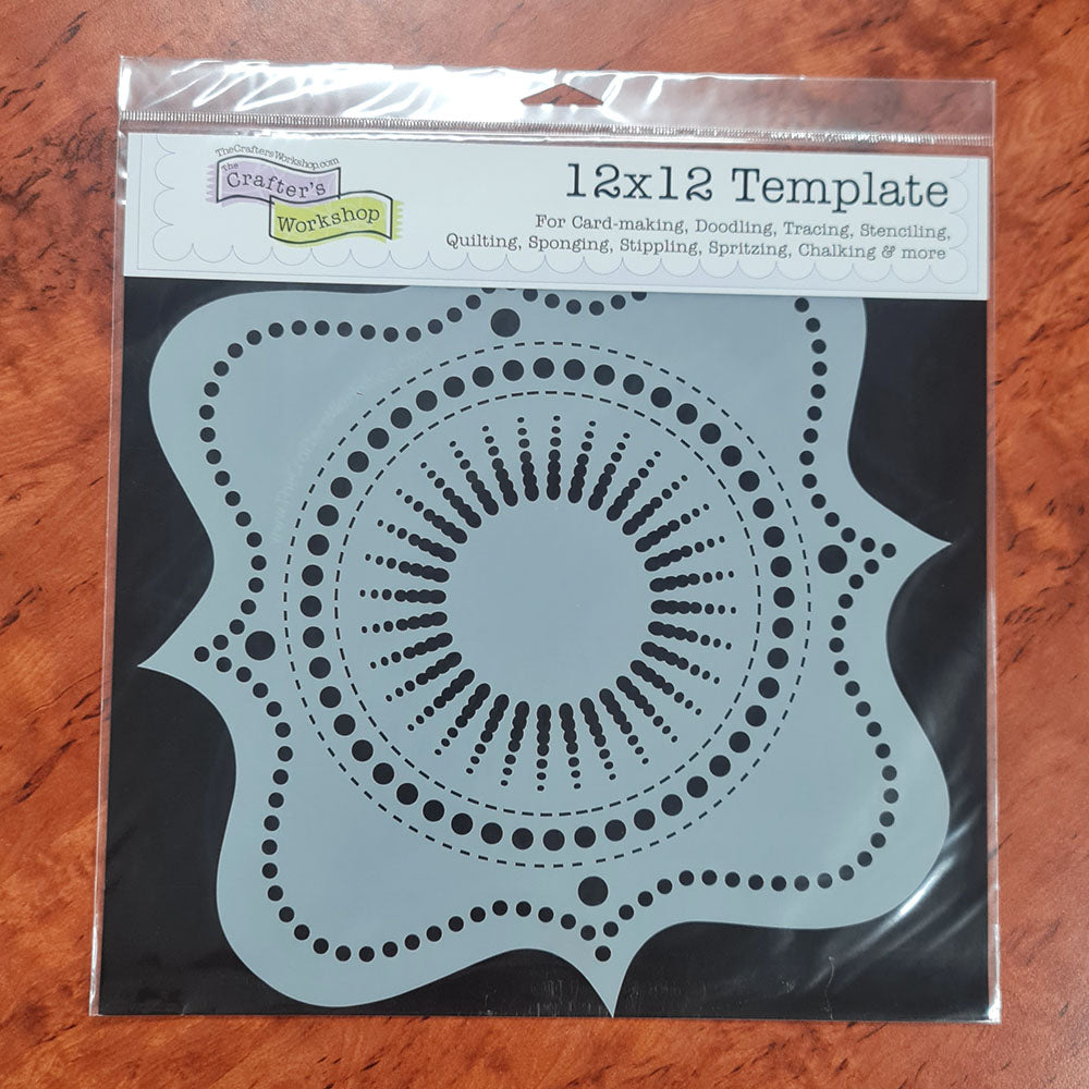 The Crafter's Workshop Templates - Large (12 x 12 inch)