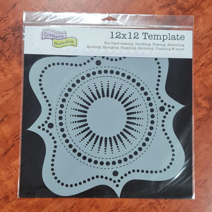 The Crafter's Workshop Templates - Large (12 x 12 inch)