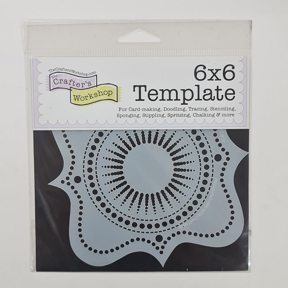 The Crafter's Workshop Templates - Small (6 x 6 inch)