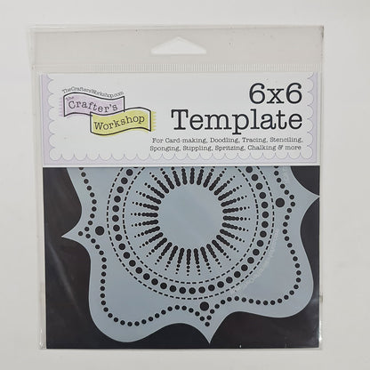 The Crafter's Workshop Templates - Small (6 x 6 inch)