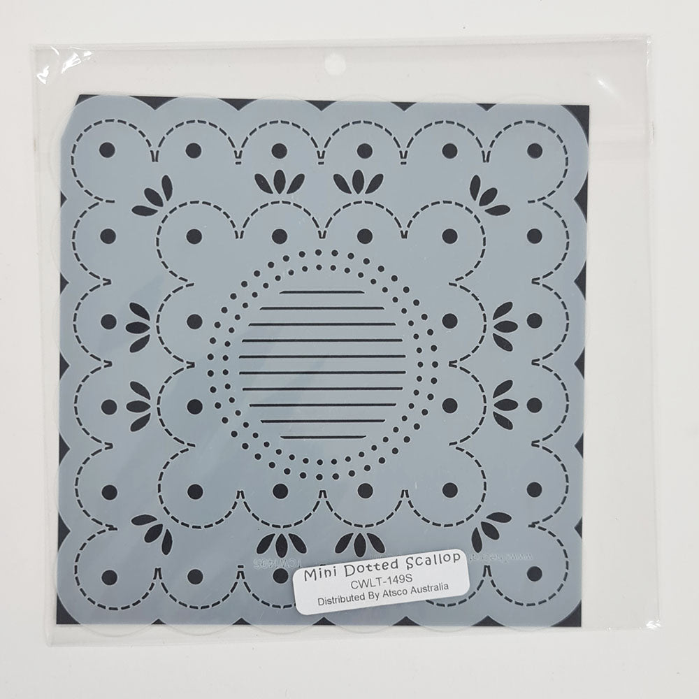 The Crafter's Workshop Templates - Small (6 x 6 inch)