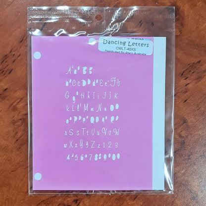 The Crafter's Workshop Templates - Lettering