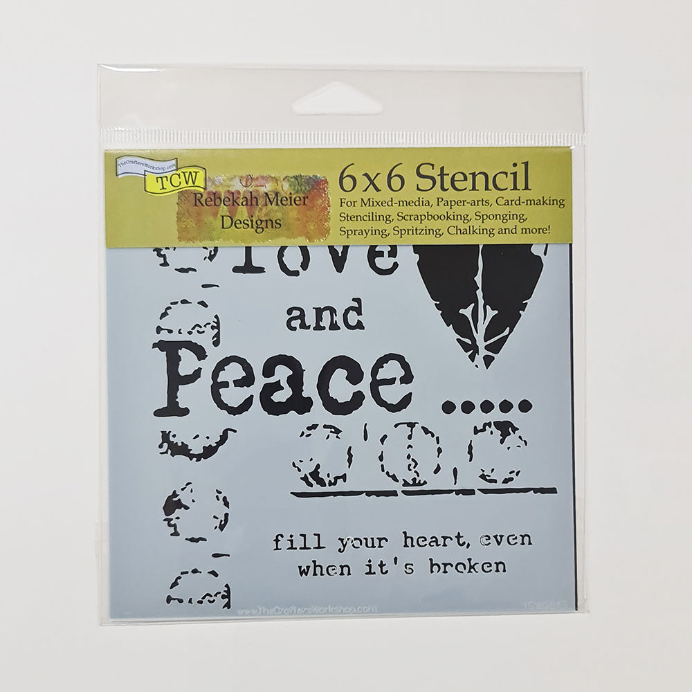 The Crafter's Workshop Templates - Small (6 x 6 inch)
