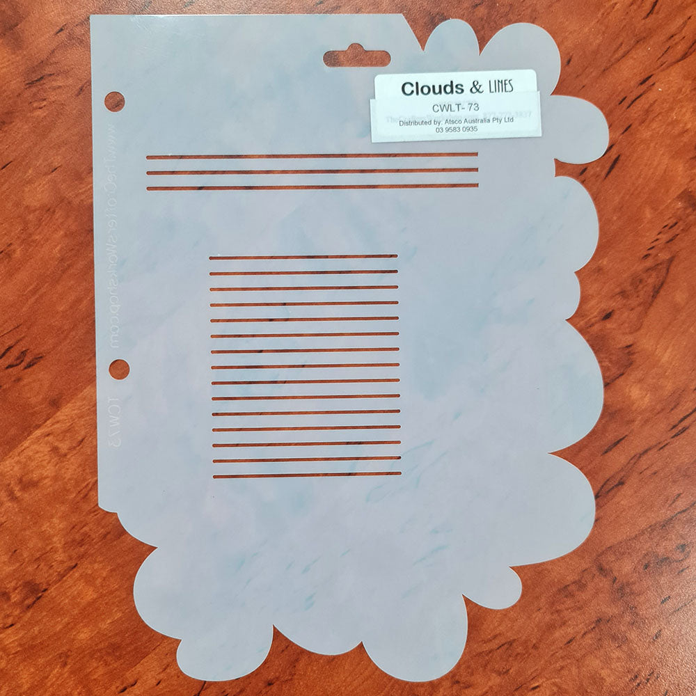 The Crafter's Workshop Templates - Lettering
