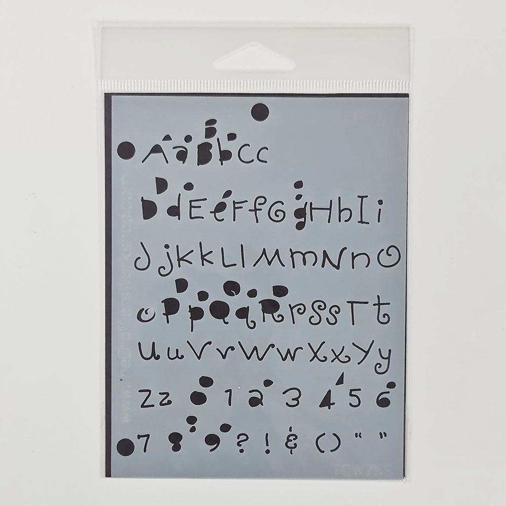 The Crafter's Workshop Templates - Lettering