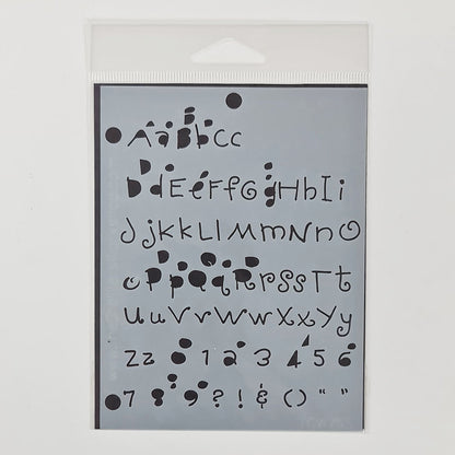 The Crafter's Workshop Templates - Lettering