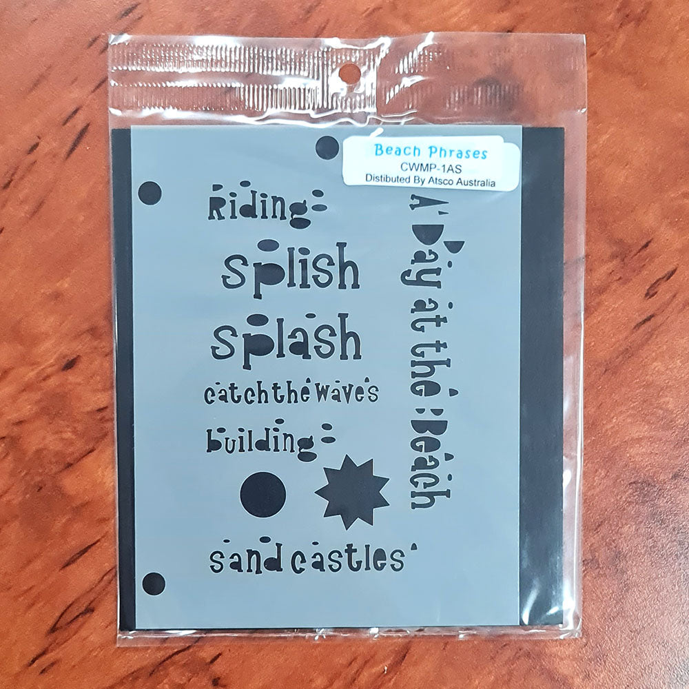 The Crafter's Workshop Templates - Lettering