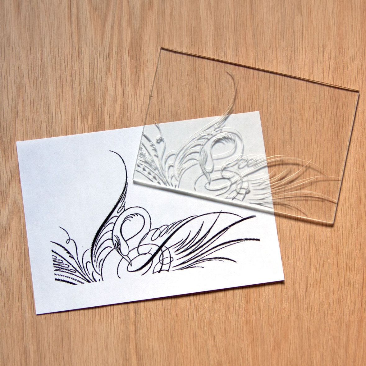 Clear Carve Linoleum