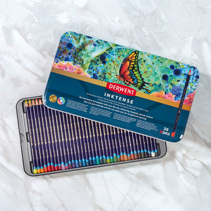 Derwent Inktense Pencils Tin Sets