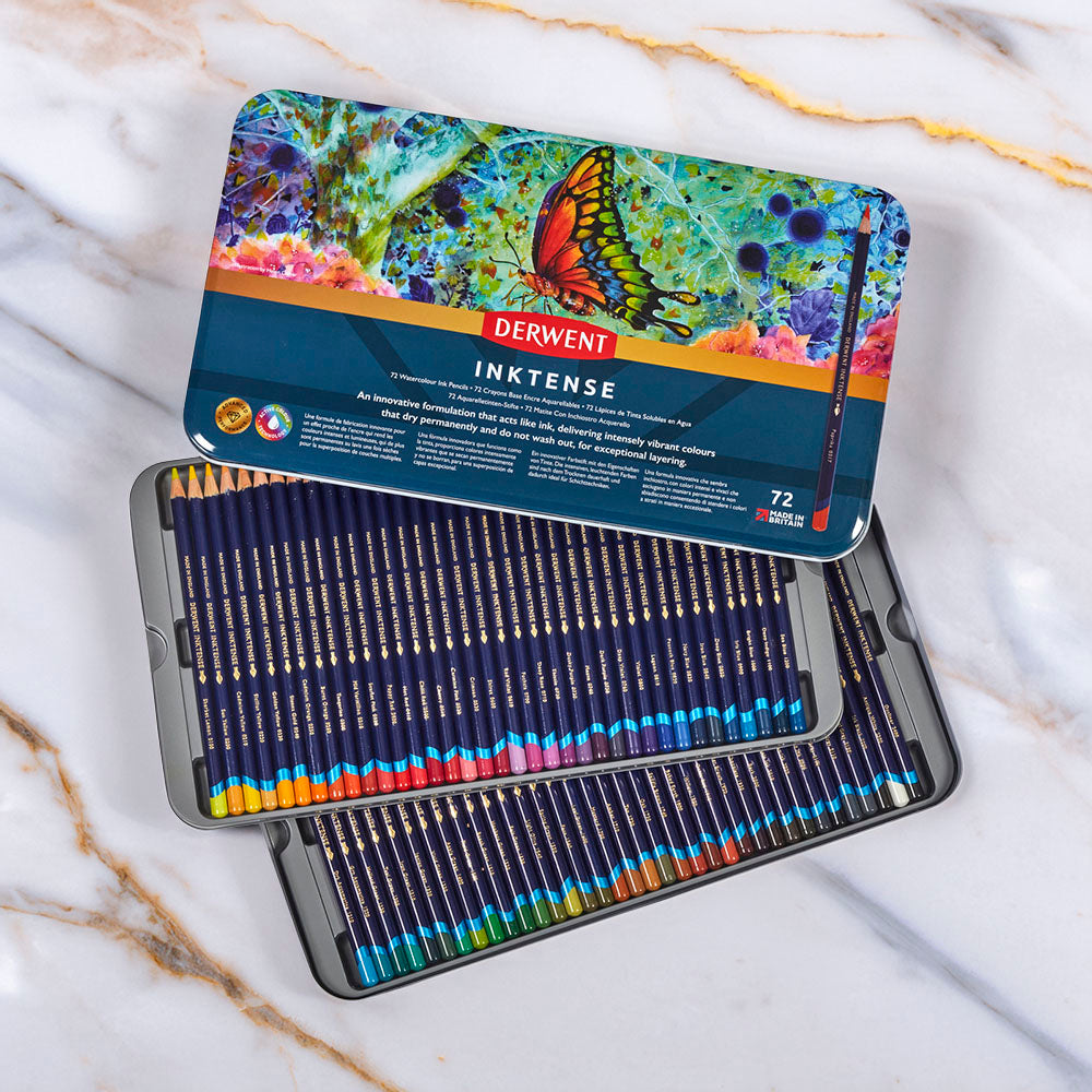 Derwent Inktense Pencils Tin Sets