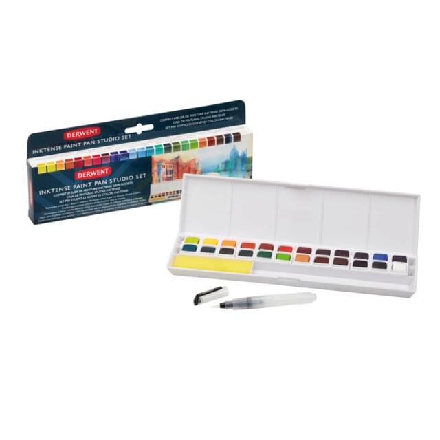 Derwent Inktense Pan Travel Set