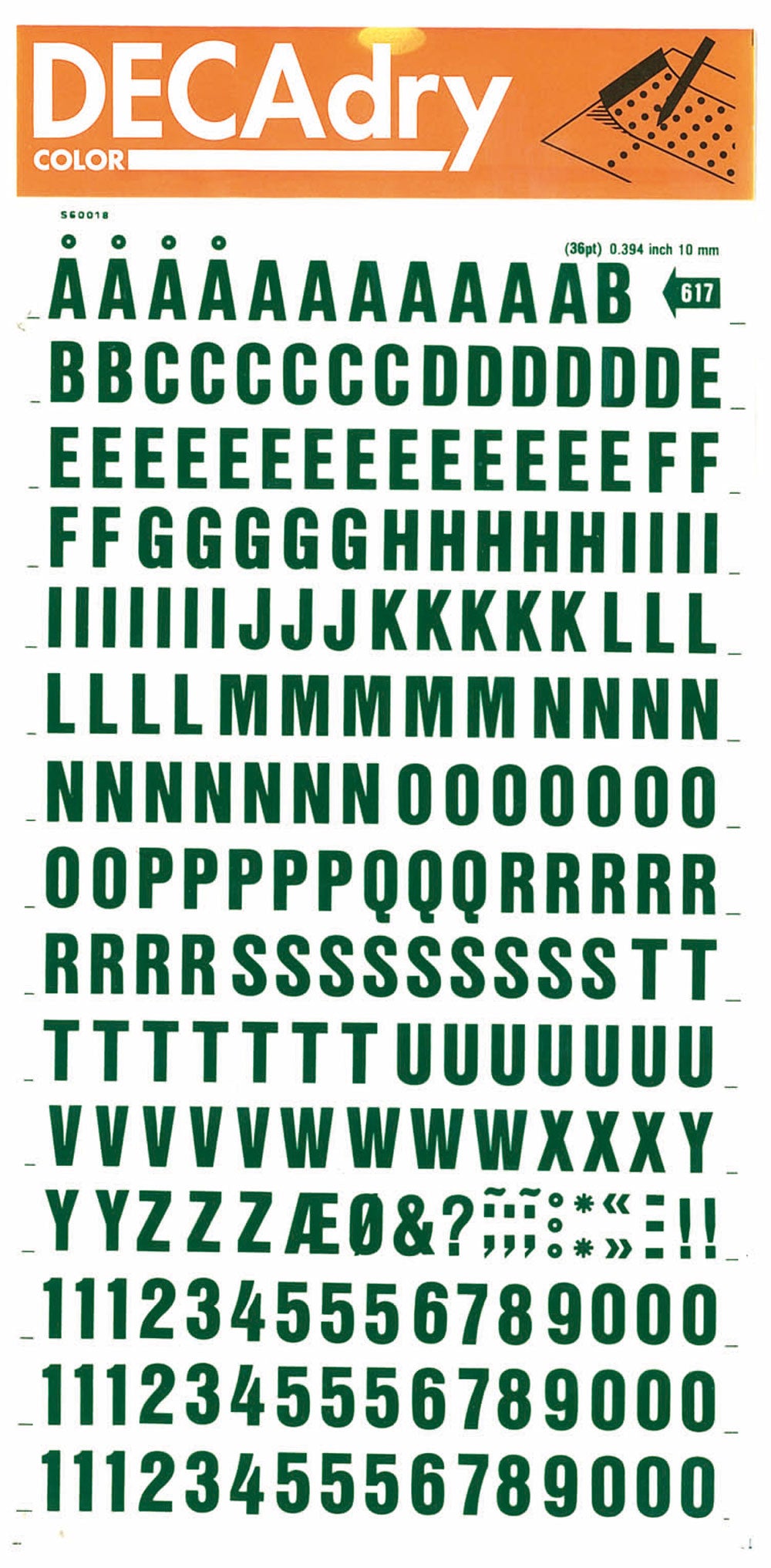 Decaldry Decadry Super Green Transfer | Assorted – Arthouse Direct
