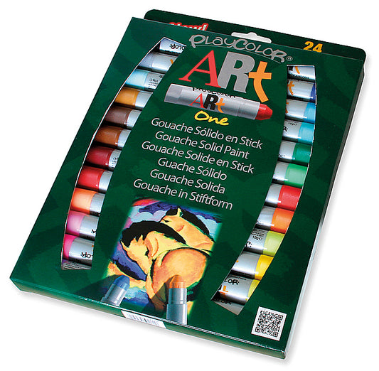 Playcolor Artists Gouache Sticks - Set 24