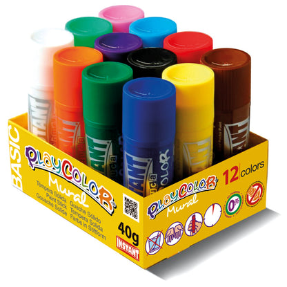 Playcolor Poster Paint Sticks - Mural Sets