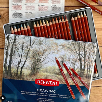 Derwent Raspberry Derwent Drawing Pencils – Arthouse Direct