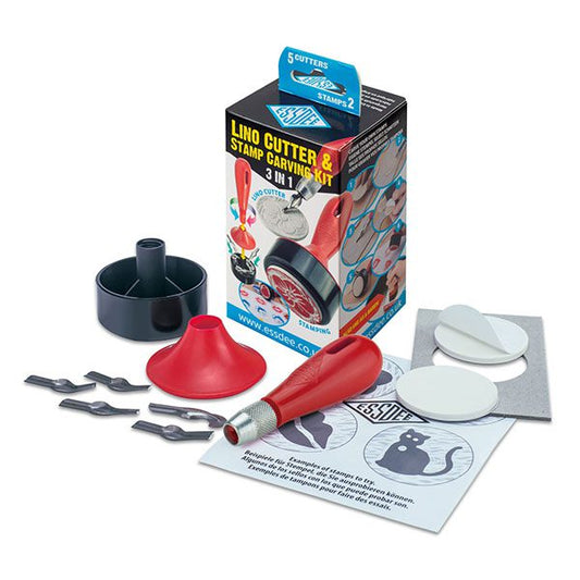 Essdee Lino Cutter and Stamp Carving Kit