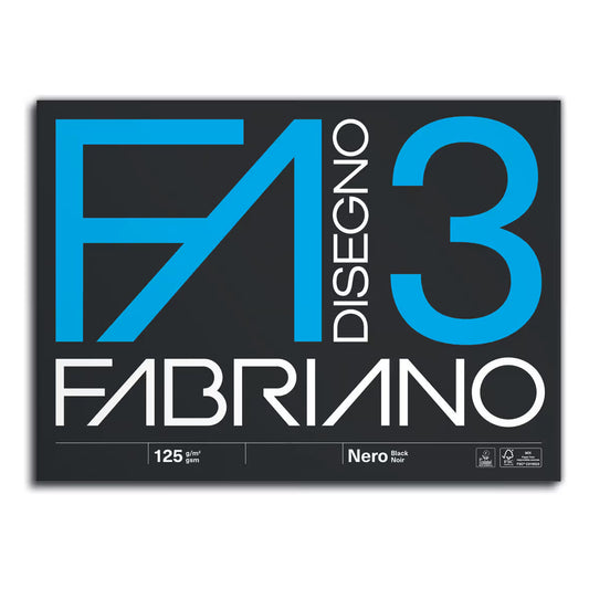 Fabriano Disegno 3 Nero Paper | Pack of 25