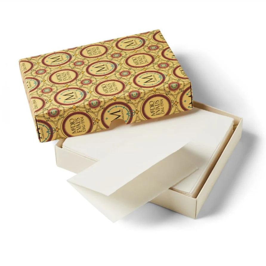 Fabriano Medioevalis Folded Place Card 50x95mm | Box of 100