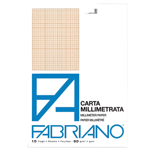 Fabriano Graph Paper Pad 80gsm A4